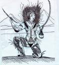 illustration la guerrière